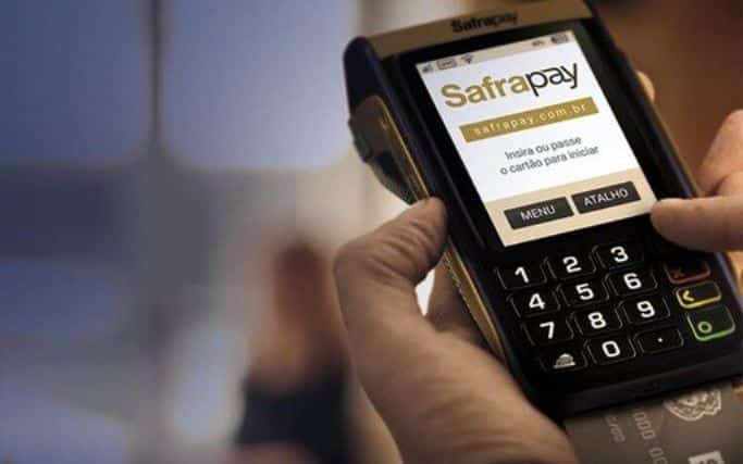Máquina de cartão Safra Pay
